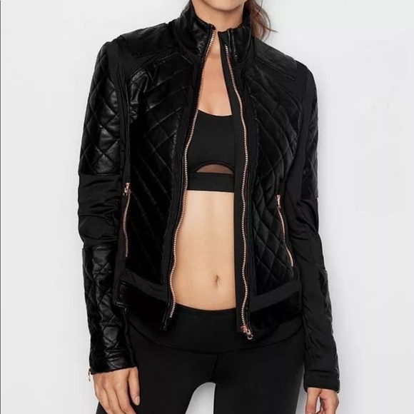 •Victoria Sport• Quilted Moto Jacket - Picture 7 of 8